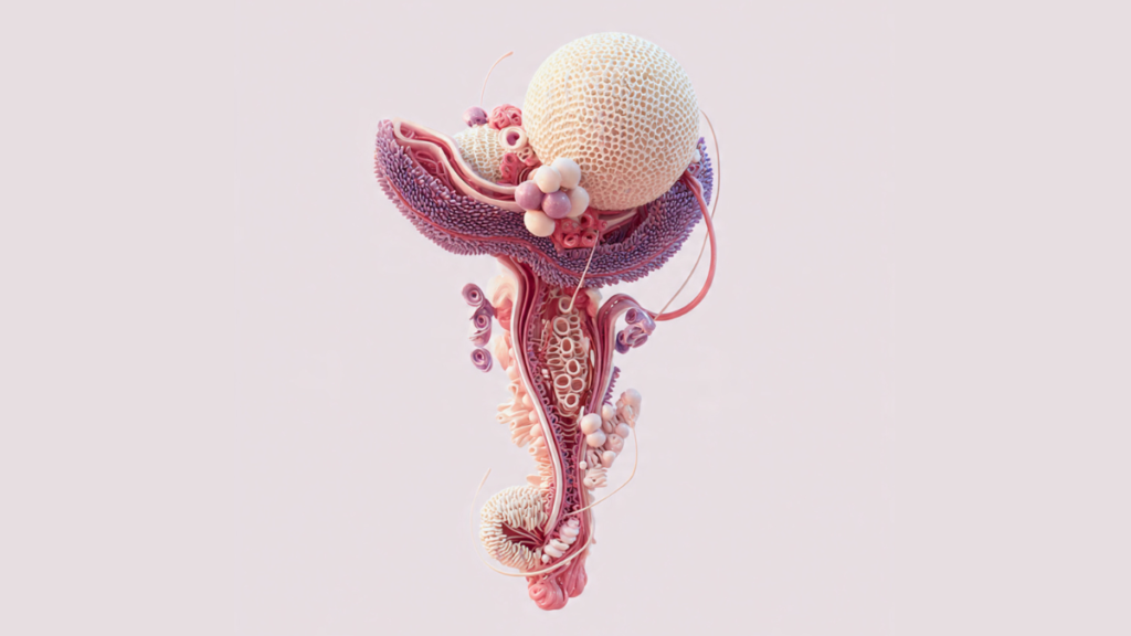 Menopause ovary inside