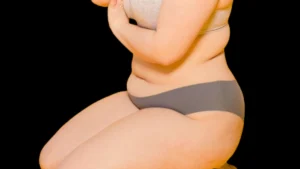 Woman Belly Fat Weight Loss Drinks and Exercise